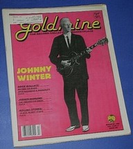 Johnny Winter Goldmine Magazine Vintage 1986 Sippie Wallace Jorgen Ingmann  - $49.99