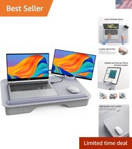 Laptop Lap Desk for Bed—Fits Up to 17" Laptop &amp; MacBook,Lightweight Tray... - $141.15