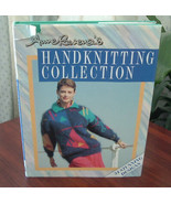 Vintage design book Handknitting Collection by Anne Rowena 1990s clothing  - $19.75