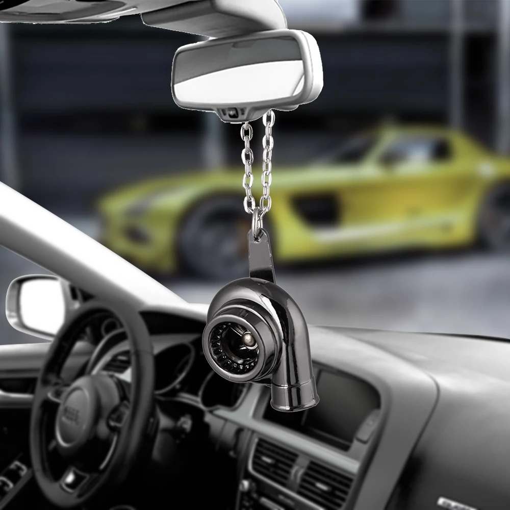 Car Pendant Turbo Hanging Ornaments Auto Interior Hip-hop Auto Rear View... - $14.77