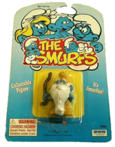 THE SMURFS Schleich/Peyo 20825 GRANDPA SMURF Grandfather 1995 Figure NEW... - £23.58 GBP