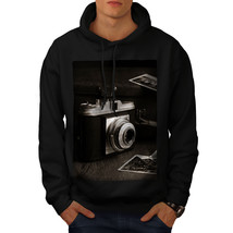 Wellcoda Old Photo Camera Mens Hoodie, Vintage Casual Hooded Sweatshirt - £25.70 GBP+