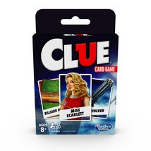 Hasbro Gaming Clue Card Game,3-4 Player Strategy Game,Travel Games,Christmas Sto - £9.95 GBP