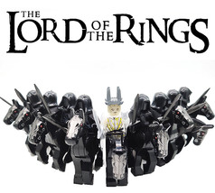 LOTR Witch-king of Angmar Nazgul Black Riders Sauron&#39;s Power 18 Minifigures Lot - £22.92 GBP