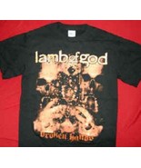 Lamb Of God T-Shirt Broken Hands Black Size Small - $17.81 CAD