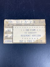 The Firm 1986 TOUR Concert Ticket Stub Jimmy Page Paul Rodgers Rosemont ... - $6.92