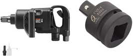 2730 Ft-Lbs Reverse Torque Output 1&quot; Pneumatic Impact Gun &amp; SUNEX TOOLS ... - $247.87