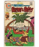 Barney and Betty Rubble #13 VINTAGE 1975 Charlton Comics Flintstones - £11.72 GBP