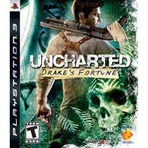 Uncharted: Drake&#39;s Fortune PS3 (2007) - Case and Disc Only - £6.54 GBP