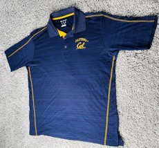 Polo Men’s Shirt California Golden Bears Champion Blue Sz Large Casual - £12.63 GBP