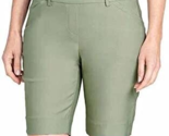 Hilary Radley ~ Solid Sage (Green) ~ Pull-on ~ Bermuda Shorts ~ Womens&#39; ... - £17.65 GBP