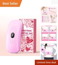 Portable Menstrual Heating Pad with Timer &amp; Soft Velvet - Perfect Gift Idea - $37.57