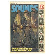 Sounds Magazine  August 20 1983 npbox157 ZZ Top  U2  Twisted Sister  Dennis Brow - £7.99 GBP
