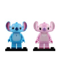 Stitch &amp; Angel (Lilo and Stitch) Disney Cartoons Single Sale Minifigures - $54.43 MXN