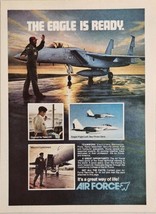 1978 Print Ad US Air Force Recruiting Fighter Jets Pilots,Electricians,Mechanics - £13.76 GBP