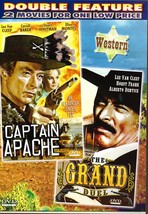 Captain Apache, The Grand Duel DVD Double Feature Lee Van Cleef Western - £2.39 GBP