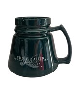 Eddie Bauer Outdoor Outfitters 1920 Forest Green Ceramic Mug Camping Non... - $29.99