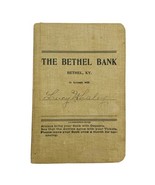 Vintage 1910&#39;s Bethel Ky Kentucky The Bethel Bank Account Book Lucy Whaley - $15.59 CAD