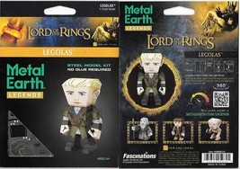 Lord of The Rings Legolas Metal Earth Legends 3-D Laser Cut Steel Model ... - £9.29 GBP