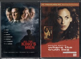 All the King&#39;s Men DVD Sean Penn Jude Law Kate Winslet Anthony Hopkins+Free DVD - £6.27 GBP