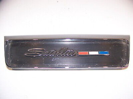 1966 Plymouth Satellite Rear Seat Trim Shroud &amp; Emblem Oem #2656361 - $179.98