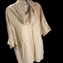 Cotton Emporium Oversized Cowl Neck Sweater Soft Acrylic - £15.62 GBP