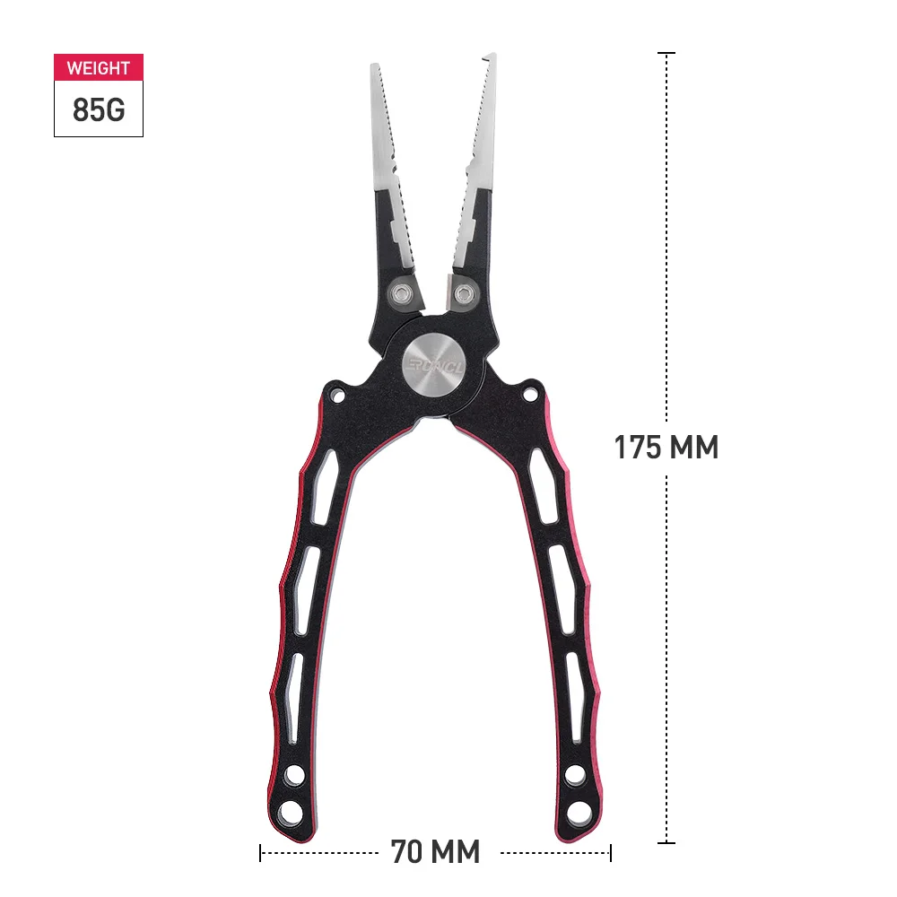 Runcl S4 Stainless Steel Fishing Pliers id Cutter Hook Remover Saltwater... - $54.15