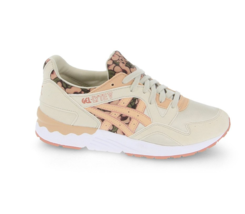 ASICS Kids Sneakers Tiger Gel-Lyte V GS Printed Ivory Size US 6.5 C541N - £33.53 GBP