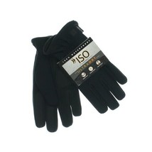 WT Mens Isotoner Size Medium Large Blue Black Waterproof Windproof Gloves NEW - £14.35 GBP