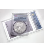 2019-S Silver Eagle Enhanced Reverse Proof FDOI PCGS PR70 w/ CoA #09312 - $5,244.20 CAD