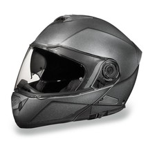 Daytona Helmets Glide-Gun Metal Gray DOT Modular FlipUp Motorcycle Helmet - £120.83 GBP