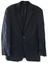 Ralph Lauren Dark Navy Blue 100% Linen Blazer Jacket Sport Coat 38 R Lor... - $49.99