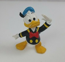 Vintage Walt Disney Productions Sully Donald Duck Black Shirt 2.5&quot; Figure - $9.69