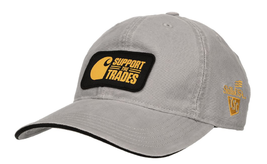 Carhartt 105867-H73 Men&#39;s Cotton Canvas Baseball Cap, Asphalt, One Size - $43.77