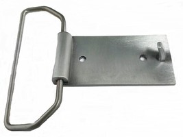 No Logo Artist Grade Lot (10) 2&quot; Belt Buckle Blank Snap Flat Hardware DIY - €42,34 EUR