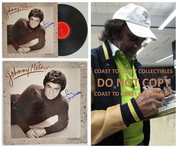 Johnny Mathis signed Friends in Love album, vinyl COA exact proof autogr... - $197.99
