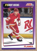 1991-92 Score American #263 Robert Reichel Calgary Flames - $1.50