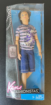 Fashionistas RYAN Doll From Mattel&#39;s Barbie Rooted Brown Hair- Open Box - £62.80 GBP
