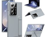 Generic for Samsung Galaxy Z Fold 5 (Color: GRAY) Shockproof stand hard ... - $65.35