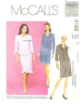 McCall&#39;s 3162 Misses &amp; Miss Petite Dress &amp; Lined Jacket Size 10,12,14 UNCUT FF - £7.55 GBP