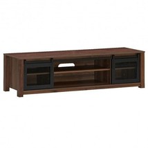 TV Stand Entertainment Center for TV&#39;s up to 65 Inch with Adjustable Shelves-Bro - £104.09 GBP