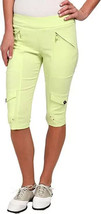 NWT JAMIE SADOCK PISTACHIO GREEN SKINNYLICIOUS GOLF CAPRIS KNEE CAPRIS - 8 - $59.99