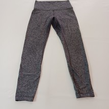 Lululemon Women's Gray Inside Pocket Leggings Measured Size (24×24) image 8
