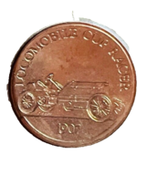 Franklin Mint Antique Car Coin Collection 1969 Series 1 Locomobile Cup Racer vtg - £11.63 GBP