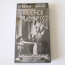 Vintage Reefer Madness VHS Tape Hollywood Classics Cult Film Sealed 90s - $14.82