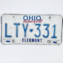  United States Ohio Clermont County Passenger License Plate LTY 331 - $16.82