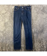 Lauren Ralph Lauren Jeans Womens 2 28x32 Midrise Dark Wash Modern Straig... - $7.59