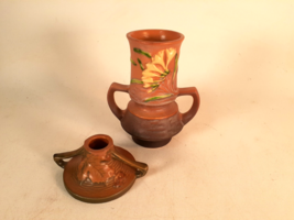 Estate Lot of Two Pieces of Roseville Pottery, As Shown in Pics - $35.18