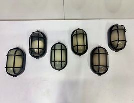 Set of 6pcs Black Aluminum Oval Ceiling Wall Nautical Screen...-
show or... - £599.03 GBP