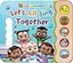 Cocomelon Let&#39;s All Sing Together 5-Button Song Book: Sing and Read Toy Book wit - £13.67 GBP